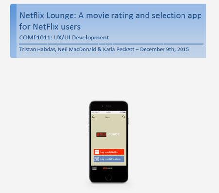 NetFlix Lounge screenshot